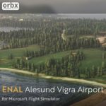 Alesund Vigra Airport for Microsoft Flight Simulator